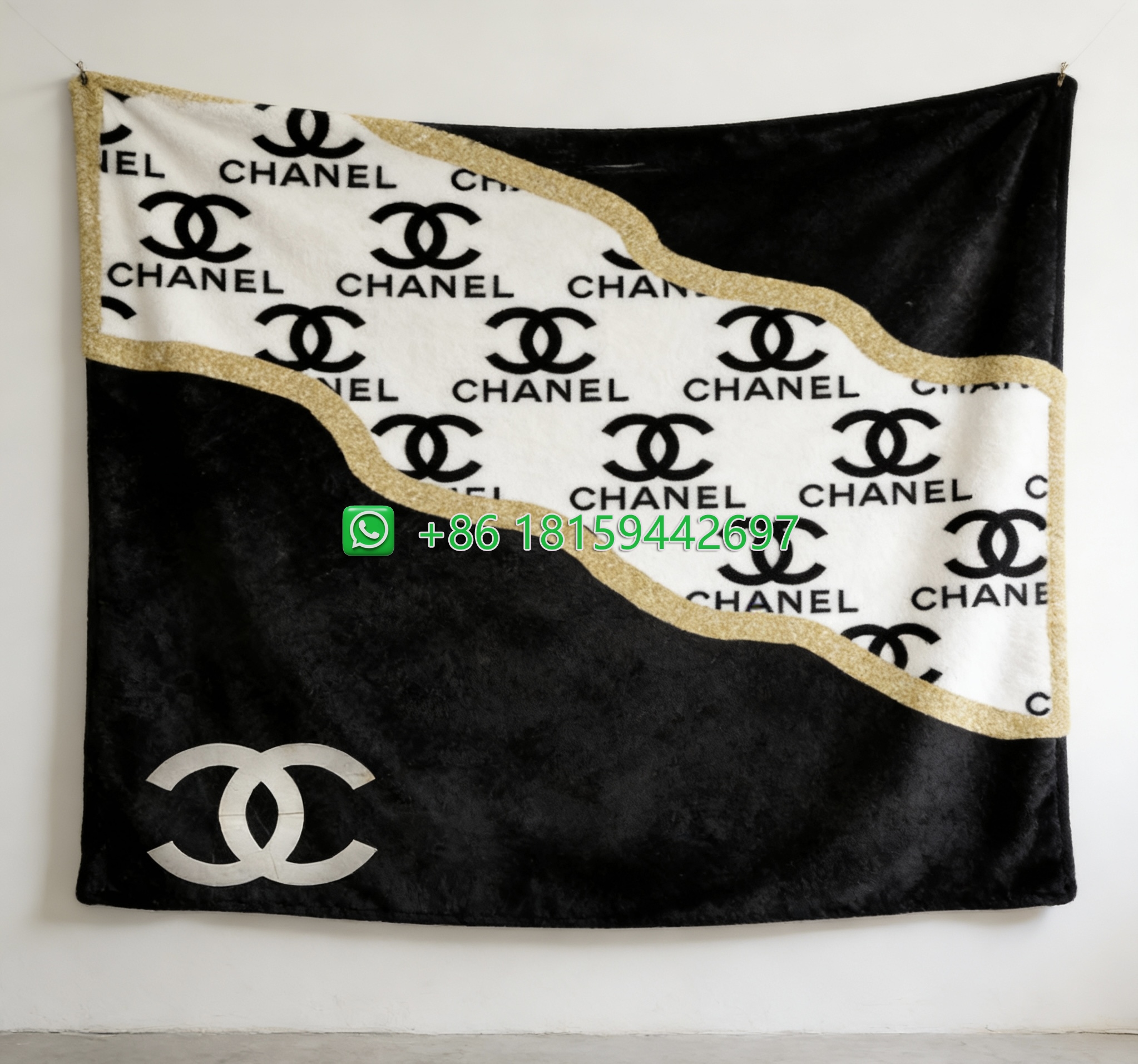 Chanel Throw Blankets